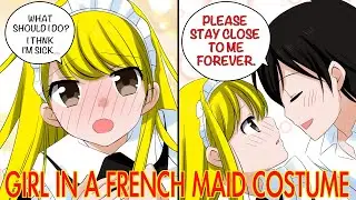 【Manga】The Strongest Yankee Hot Girl In A French Maid Costume Was Going To Take Care Of Me.