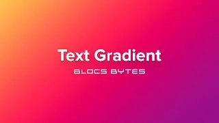 How to Add a Text Gradient