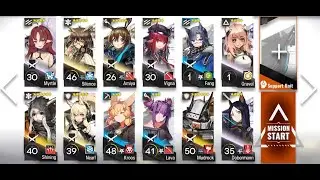 Arknights WD-6 with extremely low level team (abusing Gravel method)