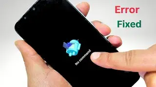 Fix Android No Command Error