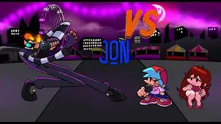 Friday Night Funkin Vs Jon - Crimson Carnival (Carnival Date) beep :b