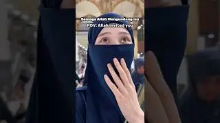 Masha Allah semoga Allah mengundangmu ketanah suci 😊🤲