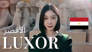 🇪🇬Egypt travel, Luxor Karnak Temple, Korean girl فتاة كورية في مصر 여자 혼자 이집트 여행하기, 룩소르 카르낙 신전
