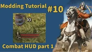 Creating New UI Elements. Combat HUD | Artisan Workshop Mod #10 | Bannerlord Modding Tutorial