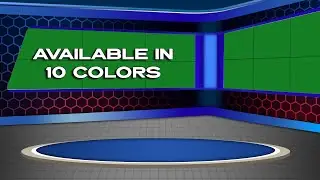 HD Virtual Sports Studio, Green Screen Foot Ball Studio, Sports Background