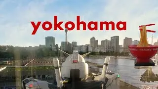 exploring japan 🇯🇵 day in yokohama (ramen museum, gundam factory, cosmo world)🍜👾🎡
