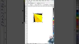 3d Floral Tile design in coreldraw, Corel, Draw, Tile Design, Graphic Design, 3d Design in coreldraw