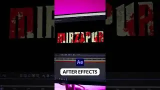 Ink Reveal Animation in After Effects - Mirzapur 
