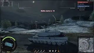Armored Warfare - Leopard 2, 15000dmg (Stormy Winter, Medium)
