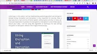 android studio string encryption and decryption with AES Algorithm