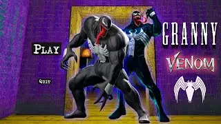 Granny and Grandpa Venom mod! Funny moments in granny's house!