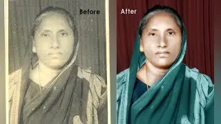 Old Damaged Photo Restoration & Colorization