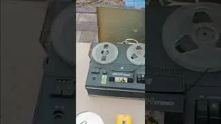 Магнитофон-приставка Эльфа-201-1-стерео антикварный на Киевской барахолке, Украина, Киев! Барахолка!