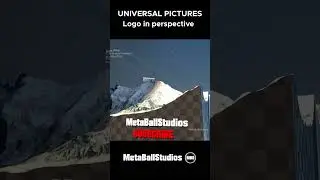 UNIVERSAL PICTURES: Logo in perspective!🤯