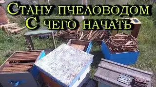 Начинающий пчеловод. Подготовка ульев и рамок.