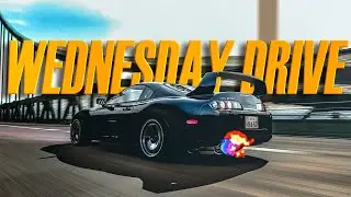 Toyota Supra MK4 - Wednesday Drive | California Highway | Assetto Corsa