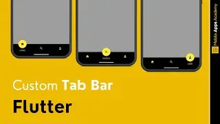 Custom Tab Bar | FLUTTER Tutorial