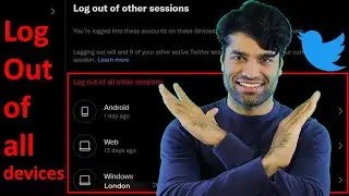 How to know how many devices are logged into your Twitter