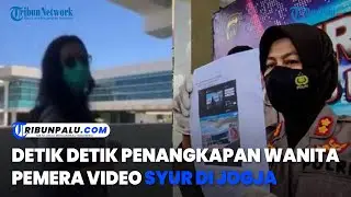 Viral Detik detik Wanita Pemeran Video Syur di Bandara Jogja Ditangkap