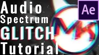 How To Make A GLITCH Audio Spectrum UNDER 20 minutes!
