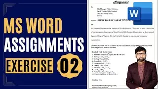 Application 2 | ms word assignment | ms word training