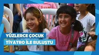 Mahallemde Çocuk Tiyatrosu ile yüzlerce minik sanatsever tiyatronun renkli dünyasıyla tanıştı 🎭🥳