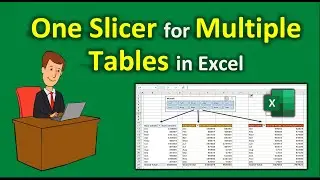 How to Use Slicer for Multiple Tables in Excel | Slicer in Excel | Pivot Tables in Excel