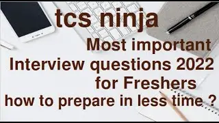 TCS Ninja/Digital Interview Questions  | tcs interview for freshers | tcs ninja interview | tcs nqt.