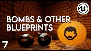 Unreal Engine 4 - Bombs, Consumables (Visual) & Material Blueprints Tutorial