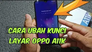 Cara mengubah kunci layar Oppo a11k