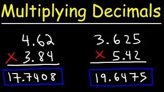 Multiplying Decimals - Basic Introduction!