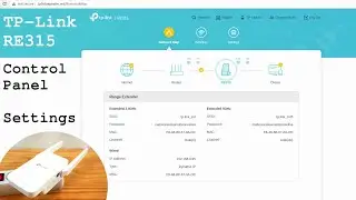 TP-Link RE315 Wi-Fi Extender • Admin panel login and settings overview
