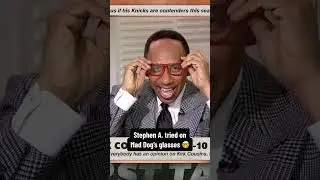 When Stephen A. became Stephen A. Urkel 🤓😂 