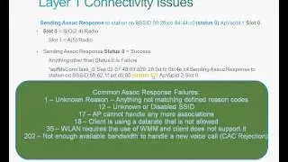 Client Troubleshooting- Cisco Wireless Controller