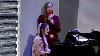 В мире много стихов и песен - Я люблю тебя мой папа | Нина и Наташа