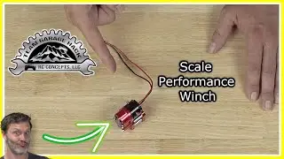 John Robert Showcases the TGH Scale Performance Winch - Fast, Strong, and Stunning! RC Crawler