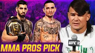 MMA Pros Pick ✅Ilia Topuria vs Max Holloway - Part 1 👊 UFC 308