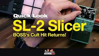 Quick Look: BOSS SL-2 Slicer Pedal, MIDI Syncd Beat-Slicing Fun with Maschine!