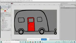 How To Color A PNG image using GIMP