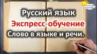 Русский язык. Экспресс обучение. Урок №1