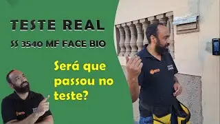 💥 Teste real do SS 3540 MF FACE BIO EX da Intelbras #controledeacesso