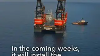 Leviathan Platform Update: Biggest OffShore Crane Vessel in the World Arrives