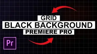 How To Create Iman Ghadzi Faded Grid Black background in premiere pro