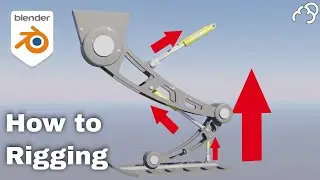 How to Rig a Scifi Landing Gear in Blender