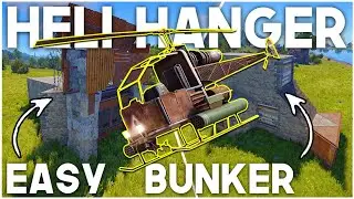 Rust | BRAND NEW ATTACK HELI GARAGE | Build Tutorial