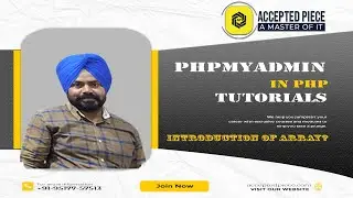 Database Connectivity in PHP and MySQL |  Web Development full course | Chapter #7