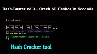 Crack Hashes In Seconds || Advance Kali Linux tool