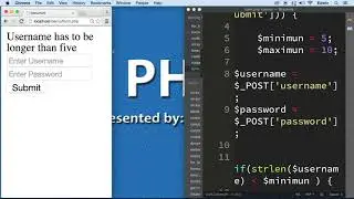 033 Validating The Form Values   PHP Full Course 2021