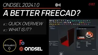 🚨 Better Than FreeCAD? - A First Impression Of Ondsel - Ondsel FreeCAD Download