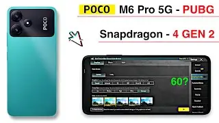 Poco M6 Pro 5G Pubg Test, Graphics Test, Price Only ₹9,999/-😱